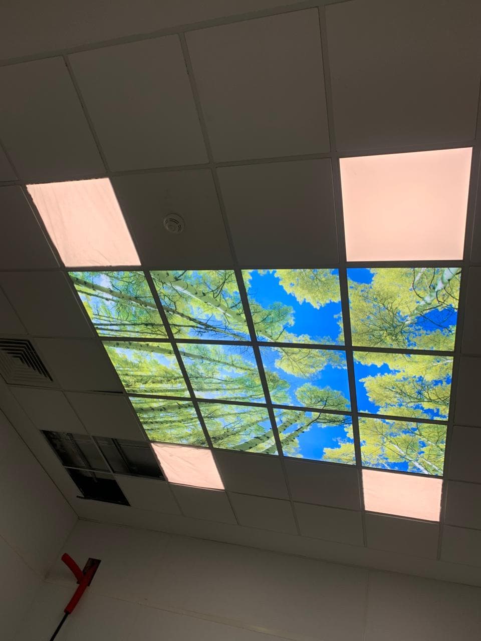 Plafond lumineux effet ciel 1
